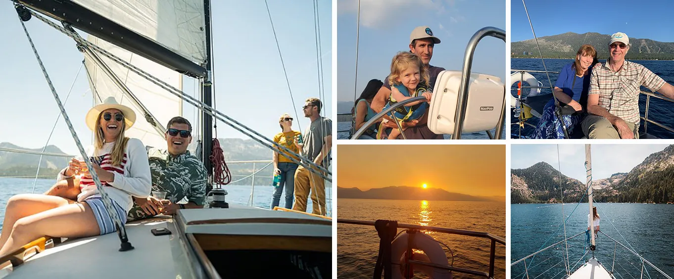 2 Hour Small Group Sailing Cruise Lake Tahoe