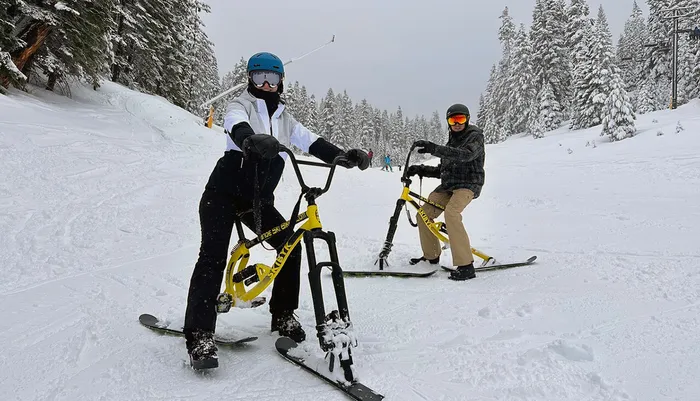 Ski Bike Rental in South Lake Tahoe Photo