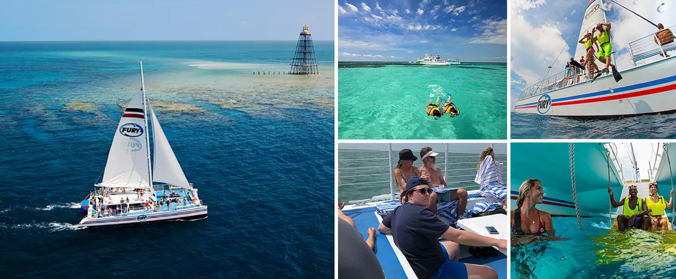 Key West Sail and Snorkel Trip from Miami