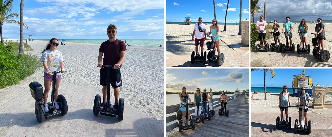 Private Segway Tours Along Hollywood Beach's Broadwalk