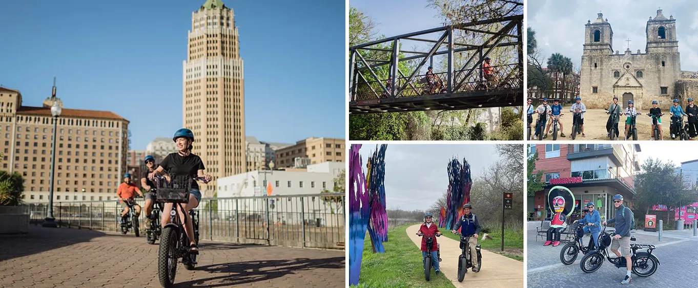 E-Bike Rental, Explore More of Downtown San Antonio in Less Time