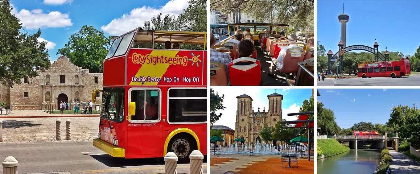 City Sightseeing Hop-On / Hop-Off San Antonio Tour