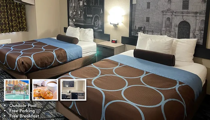 Super 8 by Wyndham San Antonio Downtown NE Room Photos