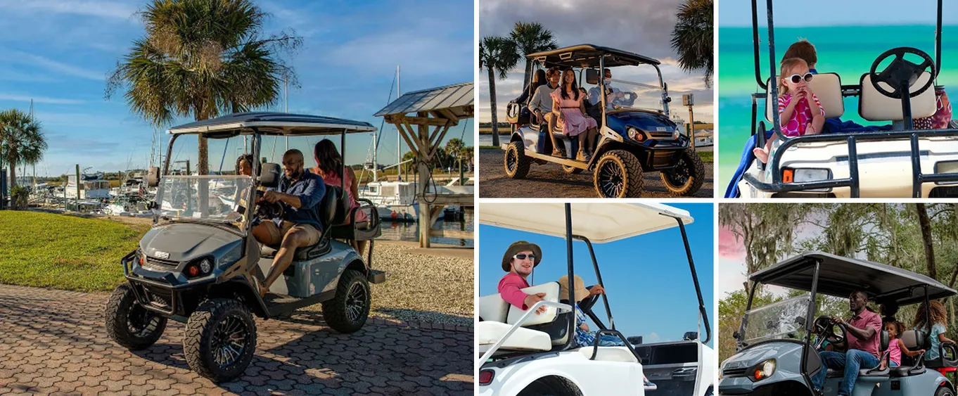 Multy-Day Golf Cart Rental for 6 Passengers