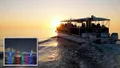 Island Sunset and Skyway Light Show in St. Petersburg Photo
