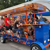 Private Trolley Pub W/ Bar+Mural Stops: Up to 15ppl