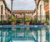 Outdoor Swimming Pool of Quality Inn  Suites Tampa - Brandon Near Casino