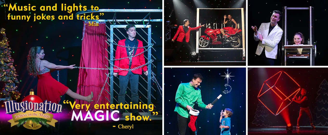 Illusionation Pigeon Forge Magic Show