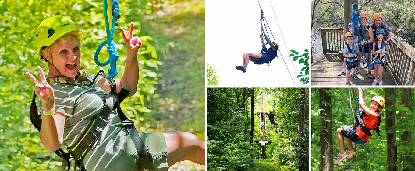 Pigeon Forge Zipline Canopy Tour