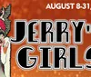 The image is a promotional poster for the Winter Park Playhouses 2025-26 series of professional musicals featuring titles like Jerrys Girls and Forever Plaid