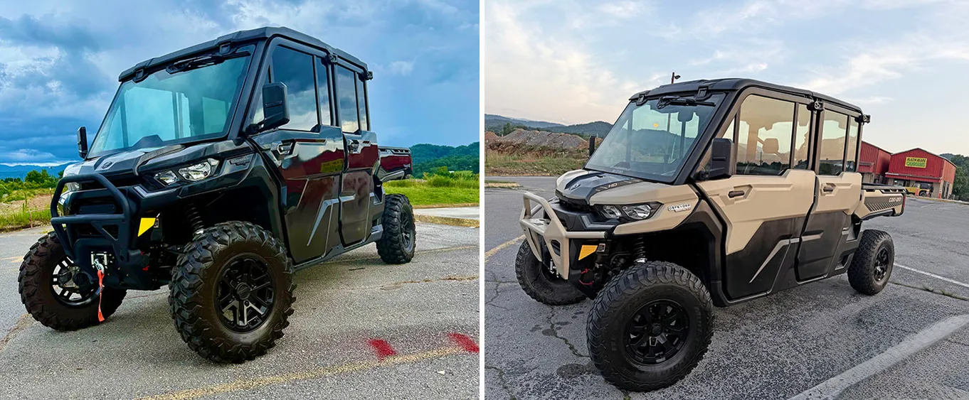 UTV Fully Enclosed Can AM 6 Seater