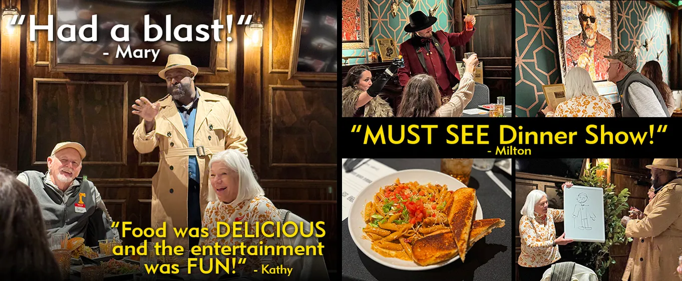 Riga Tony's Pigeon Forge Murder Mystery Dinner Show