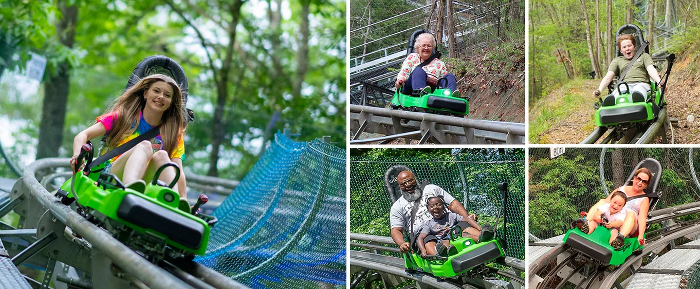 Moonshine Mountain Coaster Most Thrilling Mountain Coaster In Gatlinburg