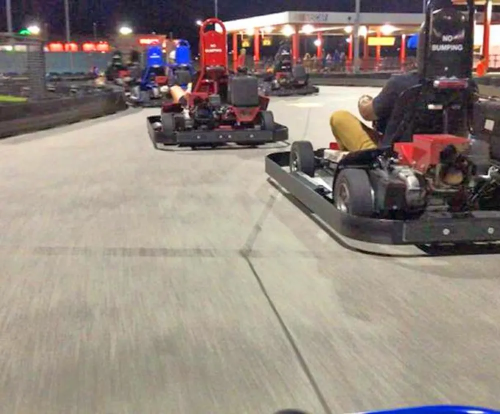 Go Carts at NASCAR Speedpark