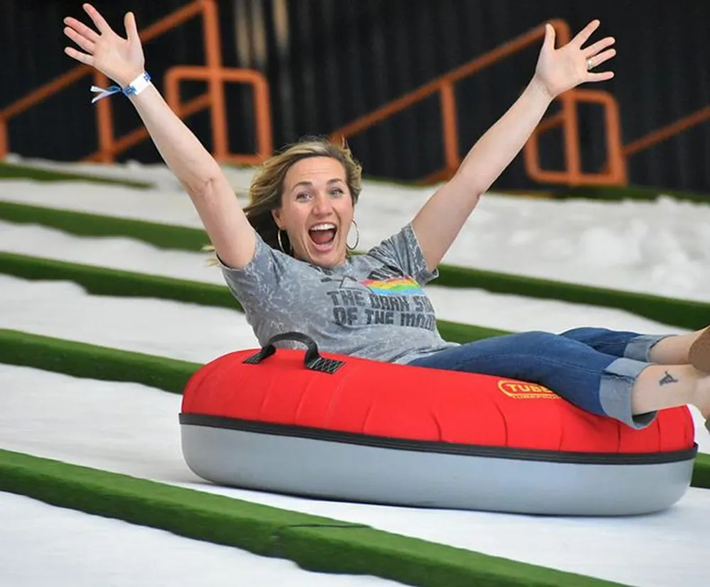 Pigeon Forge Snow Indoor Tubing