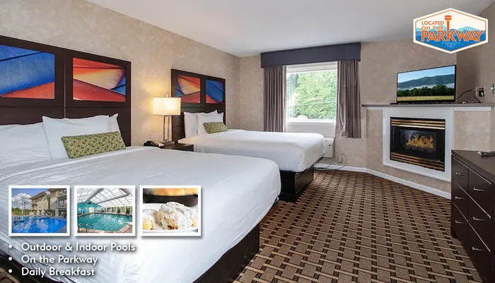 Vacation Lodge Pigeon Forge TN Room Photos