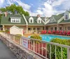 Outdoor Swimming Pool of Econo Lodge Inn  Suites Gatlinburg
