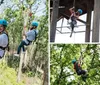 Anakeesta Duel Ziplining Adventure Collage
