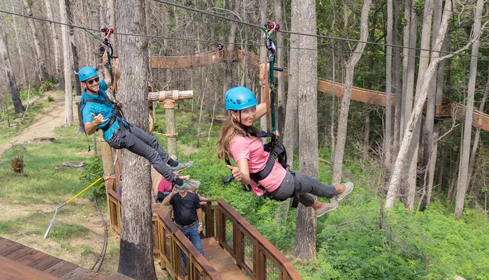 Anakeesta Dueling Ziplining Adventure Photo