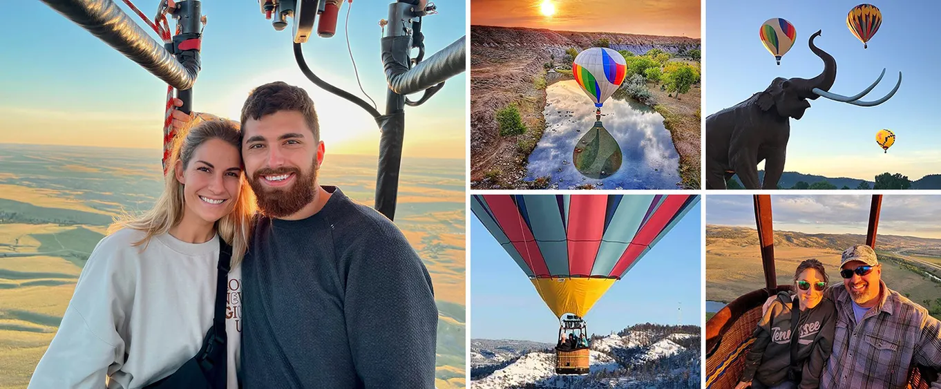 Hot Air Balloon Rides in Hot Springs, Sd