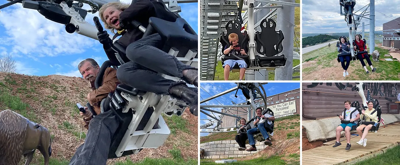 Buffalo Hunt Coaster in South Dakota