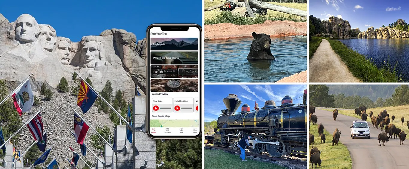 Self-Guided Audio Driving Tour in Black Hills and Mt Rushmore