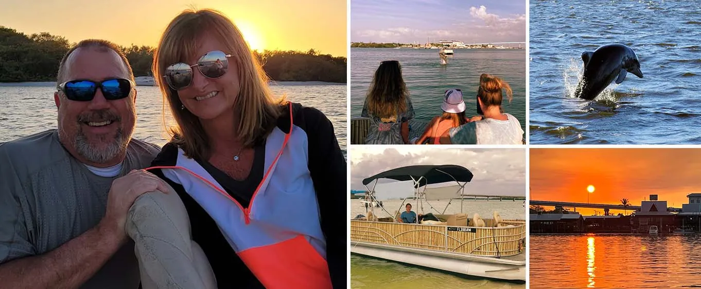 Sunset and Dolphin Cruise Around Fort Myers Beach