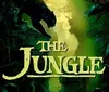 The image depicts a dark lush jungle scene with a silhouette of a panther and the title The Jungle in bold letters amidst a green and mysterious setting