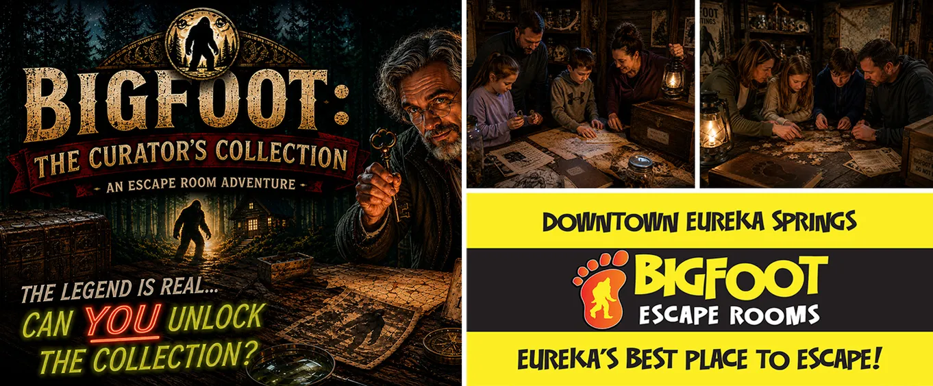 Bigfoot Escape Rooms Eureka Springs Escape Room