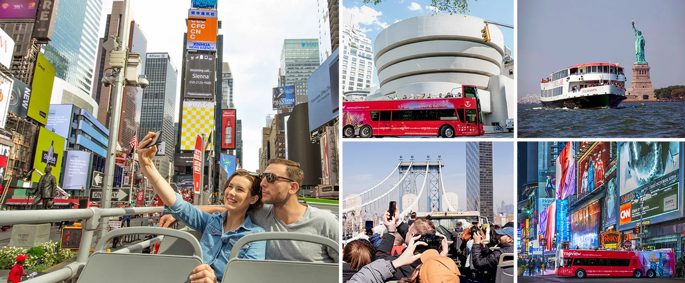 New York City Hop-On Hop-Off Pass 72 Hours