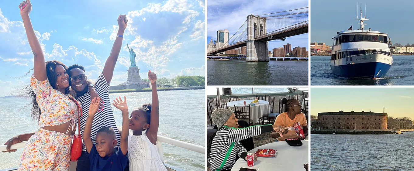 60 Min Sightseeing Cruise on a Yacht to View The Statue of Liberty