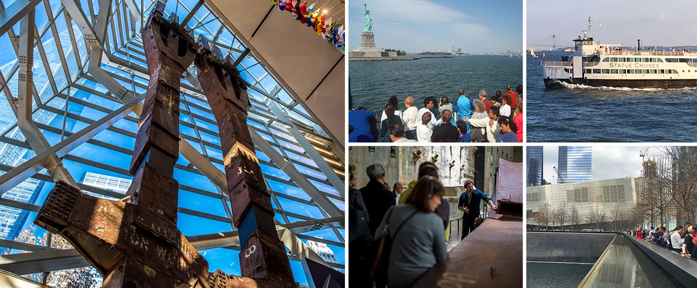 9/11 Memorial Museum Entrance & Statue of Liberty Cruise