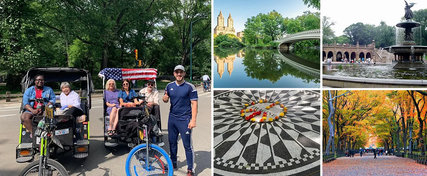 Tour Guided Central Park Tour with Matt's Pedicab