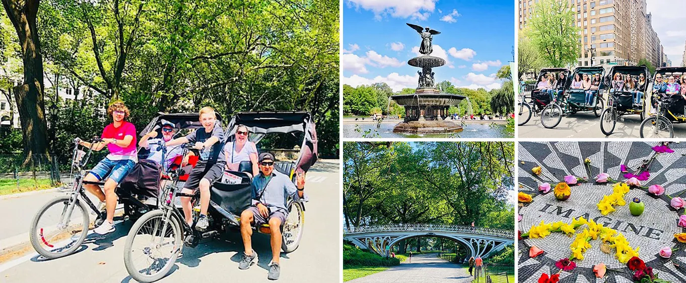 Official Central Park Pedicab Tours - 2Hrs