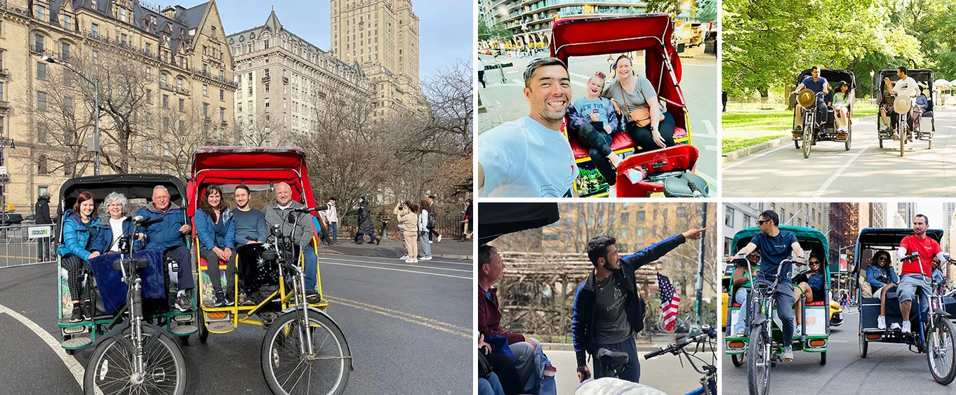 Private 2-Hour Central Park Pedicab Tour