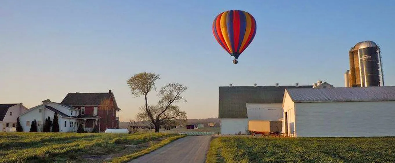 Lancaster County Hot Air Balloon Ride