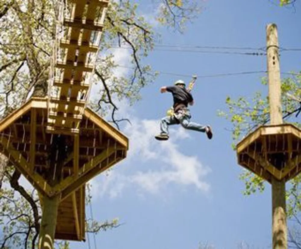 Lancaster Zipline at Refreshing Mountain Camp thrilling