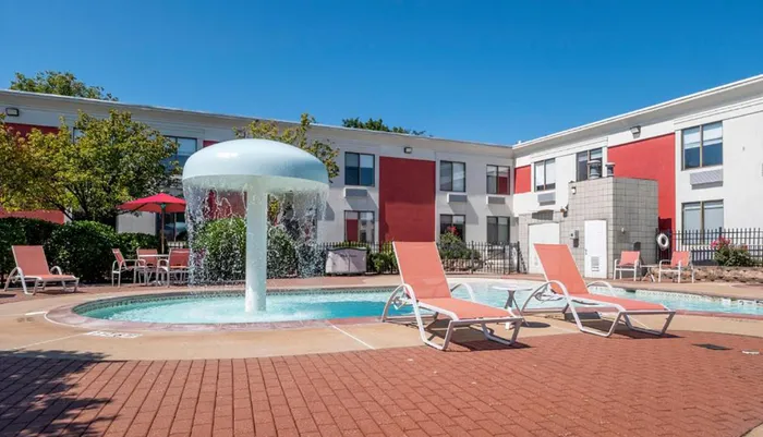 Outdoor Pool at The Inn at Chocolate Avenue Hershey PA