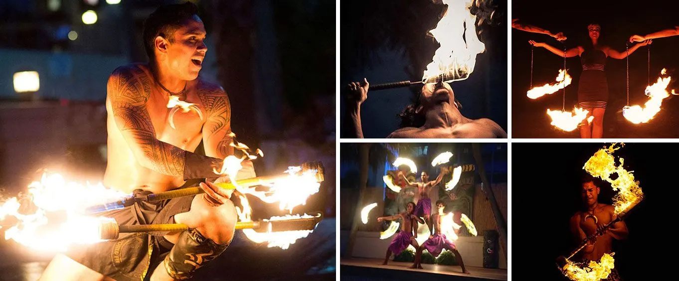 Polynesian Luau & Fire Dinner Show at St Johns Inn