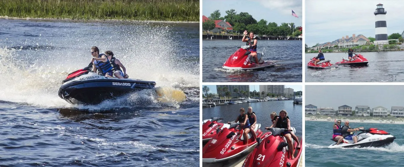 Little River Jet Ski Rentals & Jet Ski Dolphin Watch in Myrtle Beach, SC