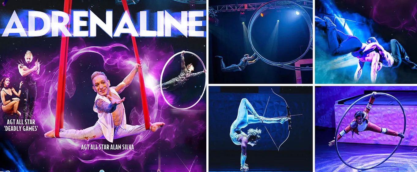 Buy 1 Get 1 Free Le Grand Cirque presents Adrenaline Myrtle Beach 