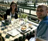 Couple on the Taste of Historic Harborwalk and Georgetown Walking Tour