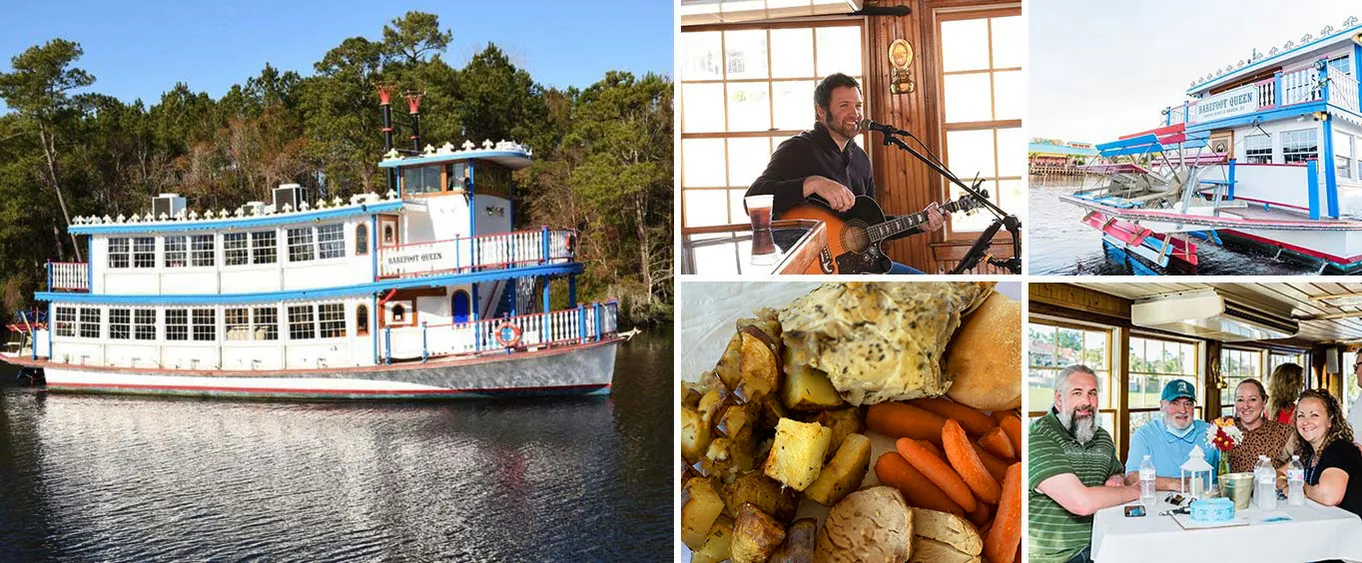 Barefoot Queen Myrtle Beach Lunch & Dinner Cruises