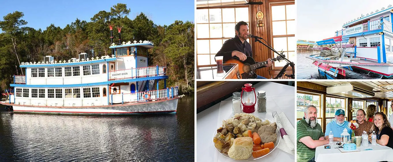 Barefoot Queen Myrtle Beach Lunch & Dinner Cruises