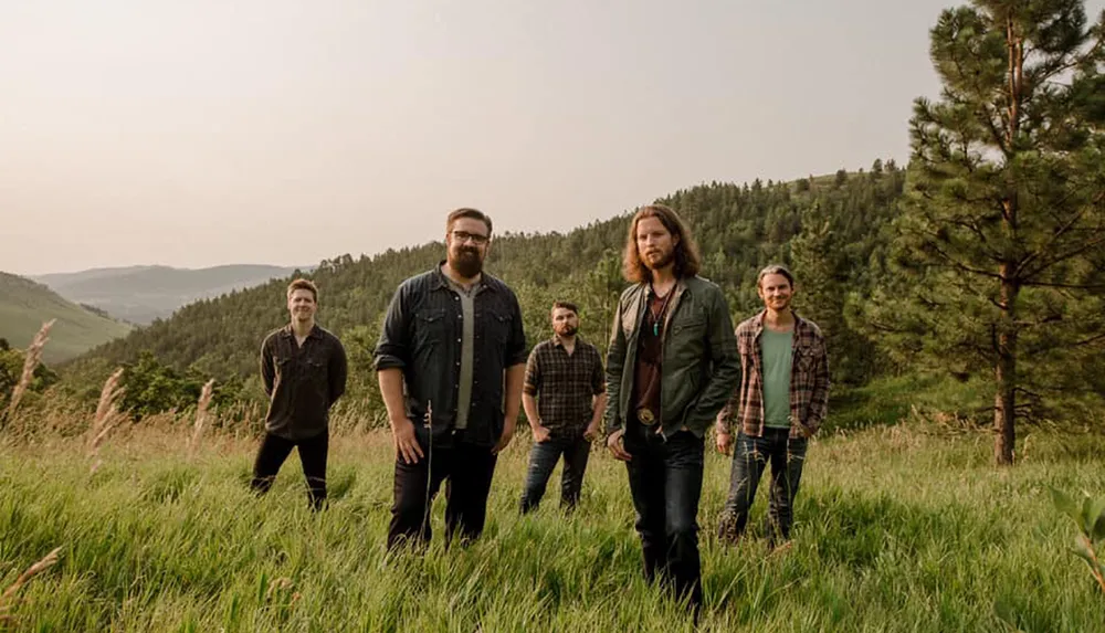 Posed Photograph of Home Free Country Musics A Cappella Group