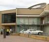 Visitors gather outside the National Civil Rights Museum at the Lorraine Motel the site associated with the assassination of Martin Luther King Jr