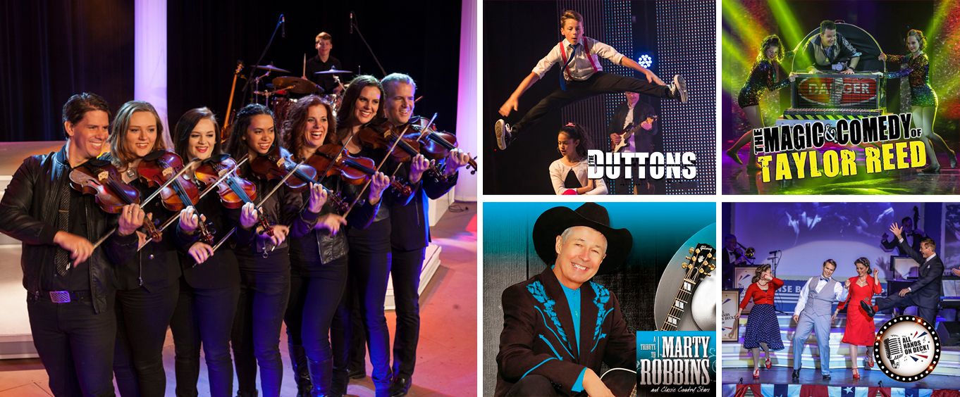 Duttons Family Theatre Shows Collage