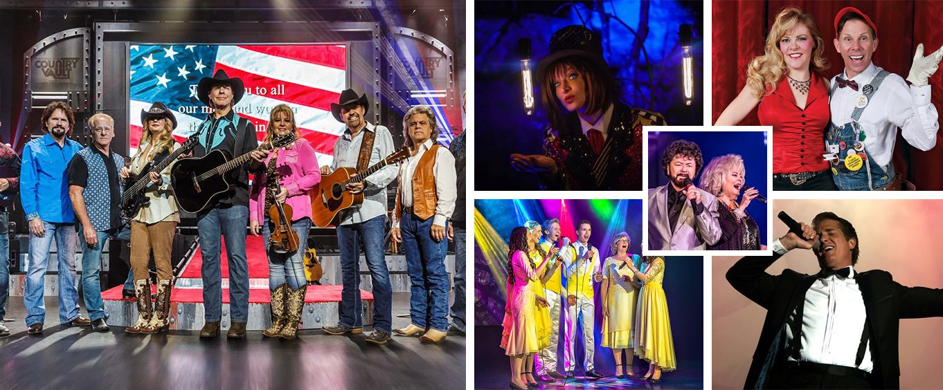 Americana Theatre Shows Collage
