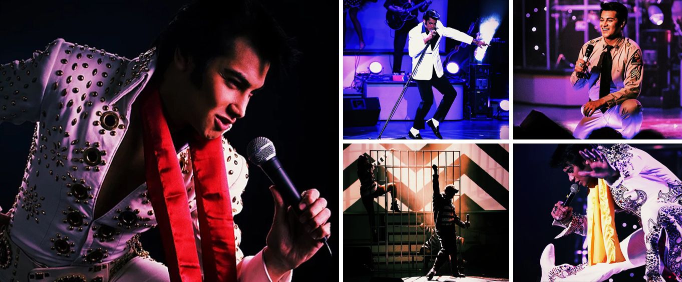 Joseph Hall's Elvis Rock n' Remember Tribute Collage