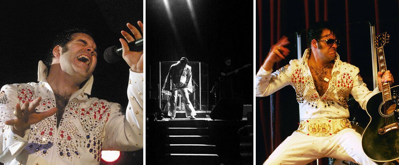Tribute to the King: Thru the Years 53-77 Collage